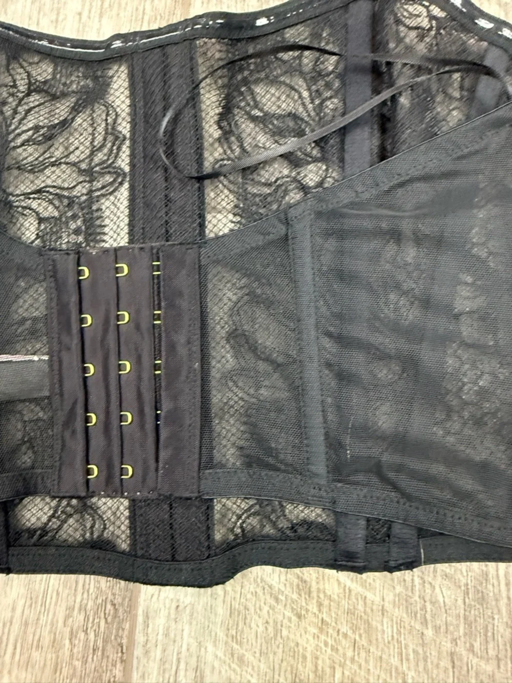 VS‎ Black Lace Bustier Bra Top